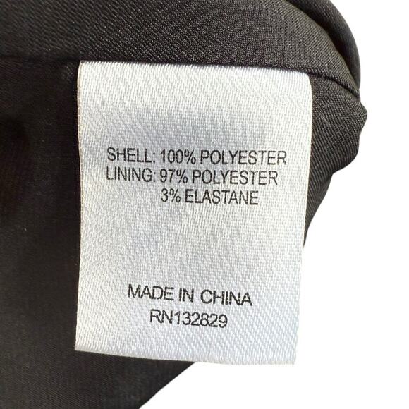 Revolve Tularosa Winnie Blouse Black S Ruffles V-neck Office Siren Corpscore - Picture 5 of 9